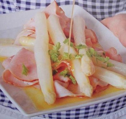 Beenham met asperges